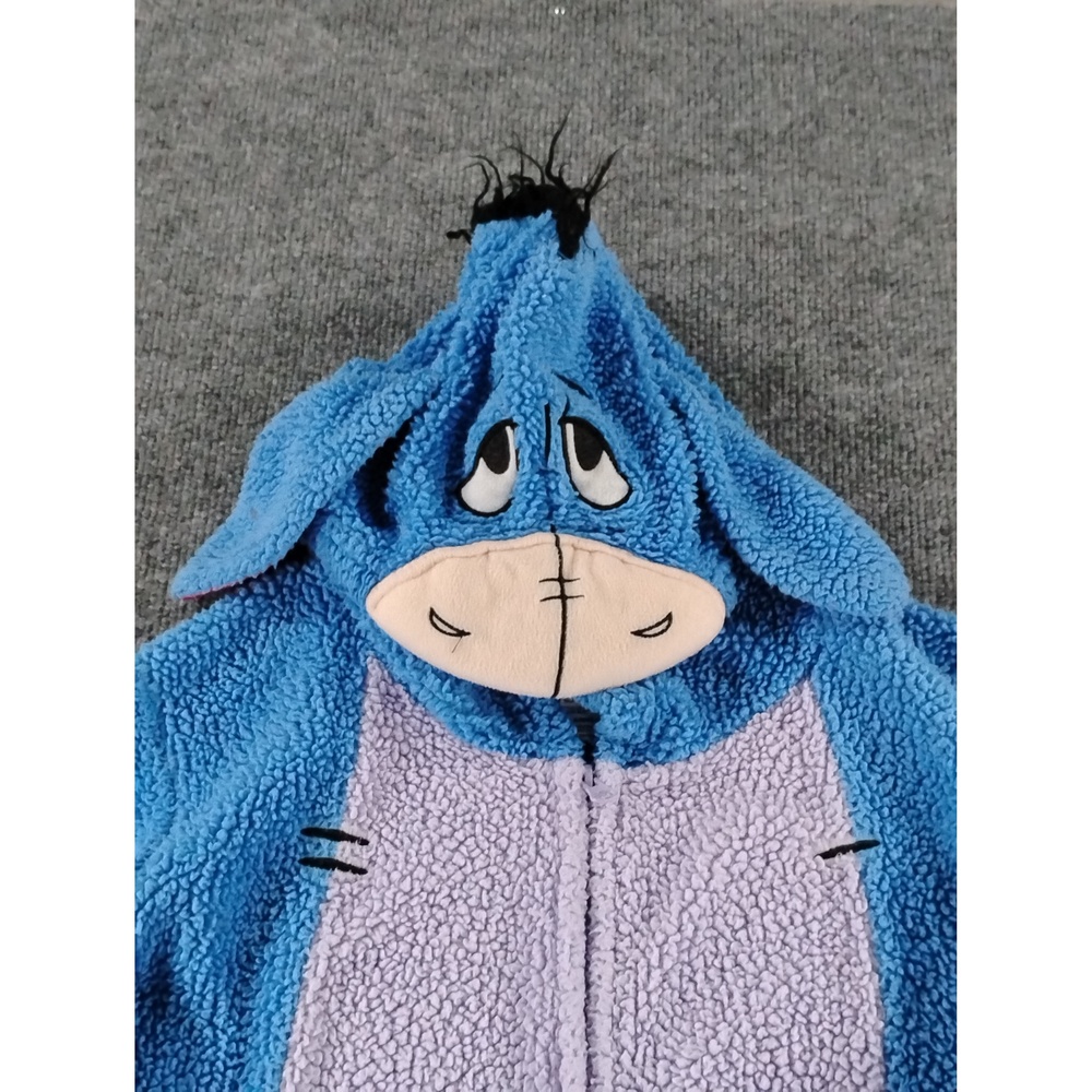Disney Fleece Onesie Pajamas Size L Polyester Minimalist Normcore Loungewear